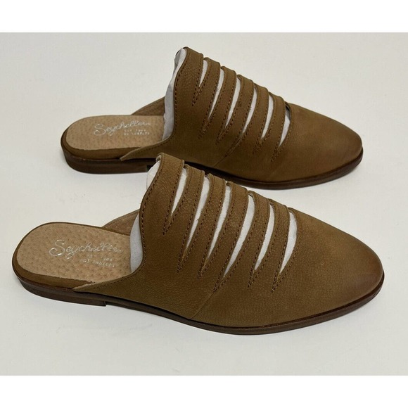 Seychelles Undivided Nubuck Camel Mule Flats Size 6.5 Women's NEW - Picture 12 of 12